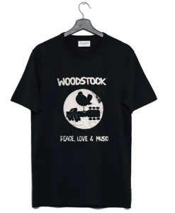 Woodstock Peace Love Music t-shirt