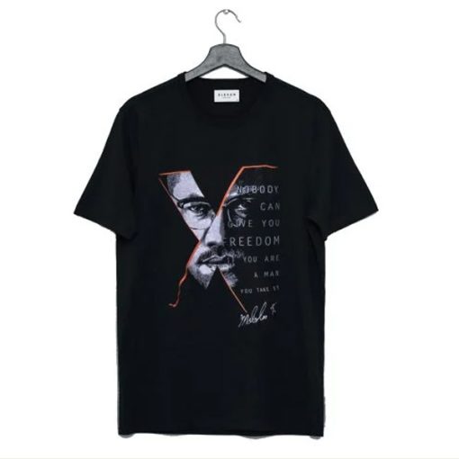 Malcolm X Graphic Black t-shirt