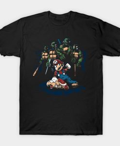 Mario X Tartarugas t-shirt