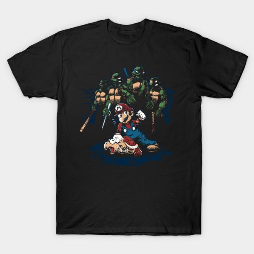 Mario X Tartarugas t-shirt