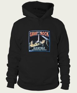 Save The Rock Alcatraz hoodie