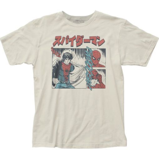 Spiderman anime t-shirt