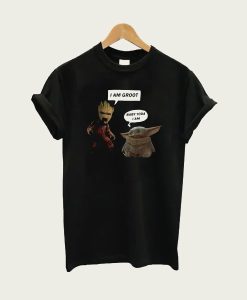 Baby Groot And Baby Yoda t-shirt