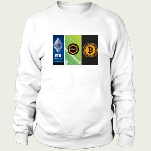 Ethereum-Core Dao-Bitcoin sweatshirt