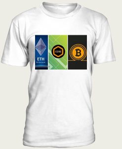 Ethereum-Core Dao-Bitcoin t-shirt