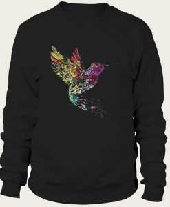 Mandala Humming bird sweatshirt
