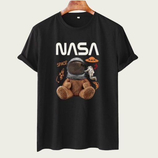 NASA Space Bear Print t-shirt