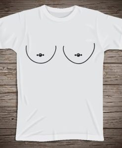 Pierced Nipples Cartoon t-shirt