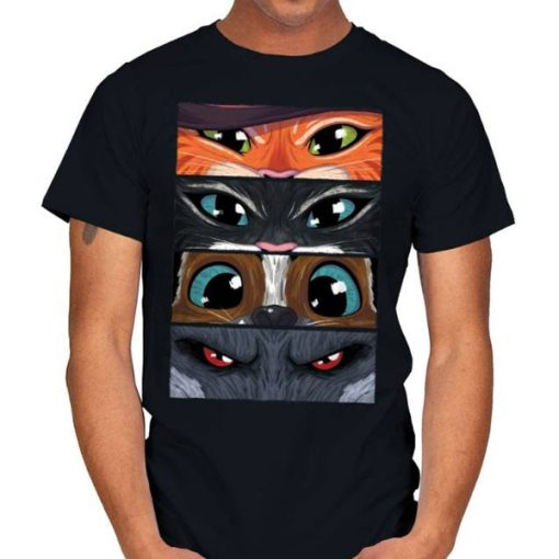 Puss In Boots Eyes t-shirt