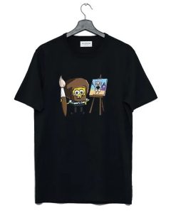 Sponge-Bob Ross t-shirt
