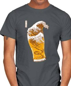 THE GREAT BEER WAVE t-shirt