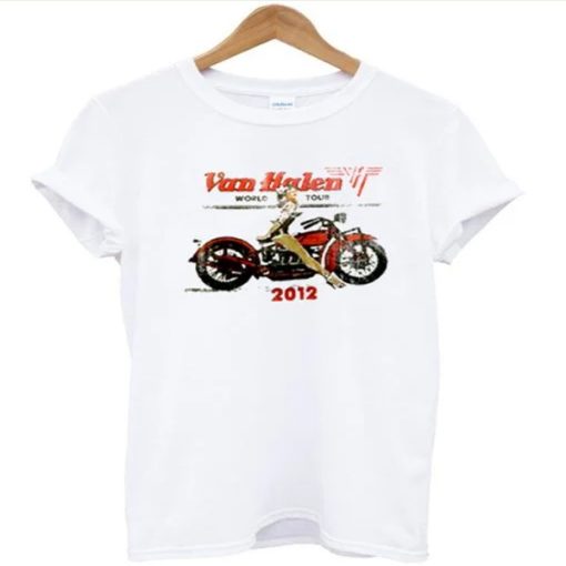 Van Halen World Tour 2012 t-shirt