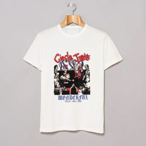 Circle Jerks Wonderful Tour t-shirt