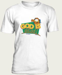 Garfield God Is Dead t-shirt