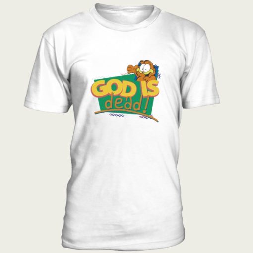 Garfield God Is Dead t-shirt