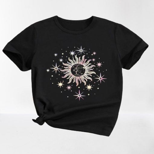 Girls Sun Moon t-shirt