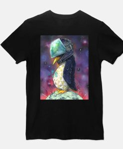 Sir Paisley ~ Space Penguin t-shirt