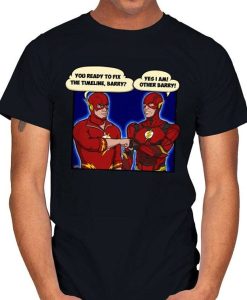 Flash with this TEAM BARRY t-shirt