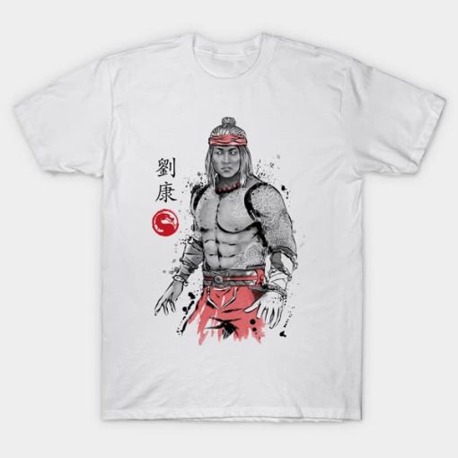 Liu Kang from Mortal Kombat t-shirt