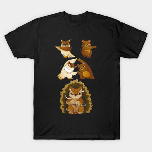 Owl Bear Fusion t-shirt