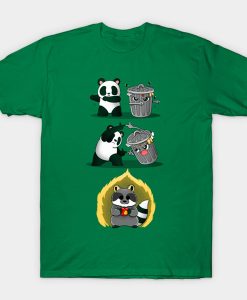 Panda Trash Fusion t-shirt