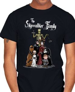 THE SKYWALKER FAMILY t-shirt