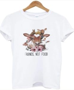 Vegan Animals Friends Not Food t-shirt