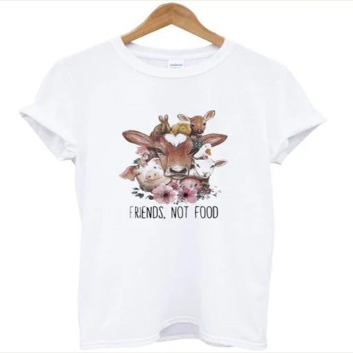 Vegan Animals Friends Not Food t-shirt