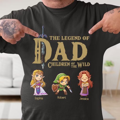 Dad The Legend Of Dad t-shirt