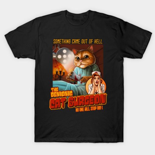 Demonic CatSurgeon t-shirt