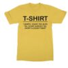 T-Shirt T-Shirts Unisex SD