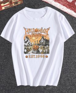 Halloweentown Est 1998 Vintage 90s Style Graphic TShirt