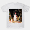 Drunk Cat Chrishmast White T-Shirt