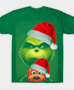 Grinch and Dog T- shirt