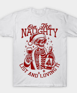 On The NAUGHTY T-shrit