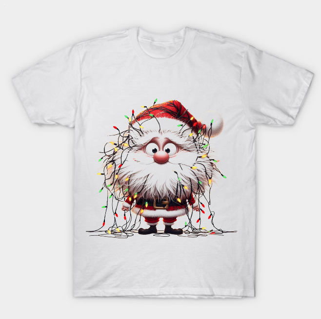 Santa Orang Lampu Santa Orang Lampu T-shirt