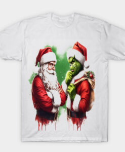 Santa and Grinch T-shirt
