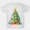 chrismas-tree-white-T-shirt