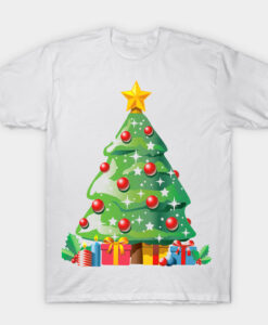 chrismas-tree-white-T-shirt