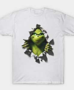 chrismast white t-shirt