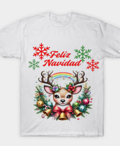 feliz navidad tshirt