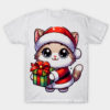 kucing White T-shirt