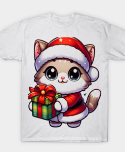 kucing White T-shirt