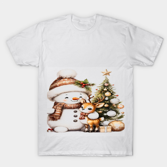 manusia salju tshirt manusia salju tshirt