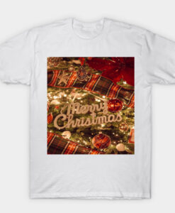 merry christmas white T-Shirt