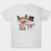 mr snow ad deer T-shirt