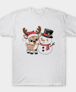 mr snow ad deer T-shirt