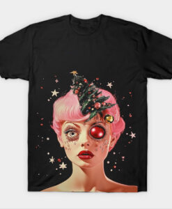 eyes on ball chirstmas t shirt