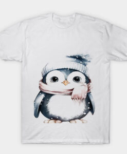 pinguin blue tshirt
