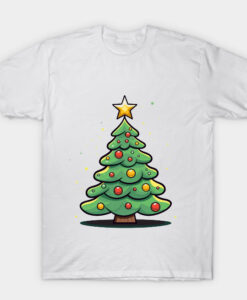 pohon natal White T-shirt